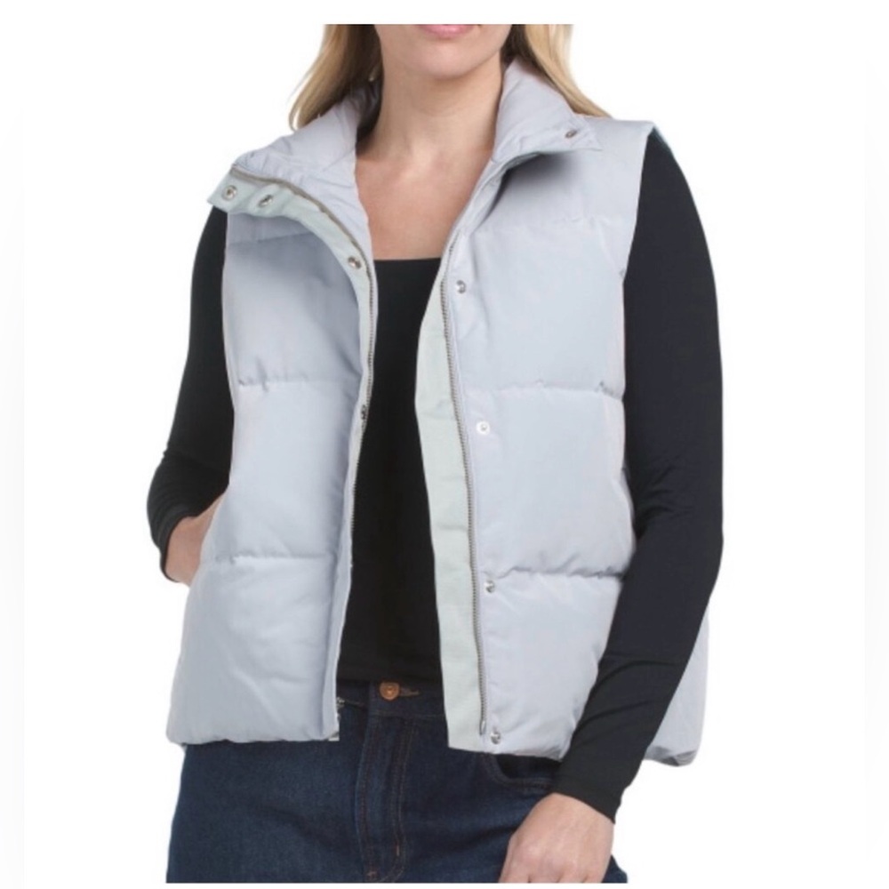 NWT！THEORY shell down Puffer Vest size L